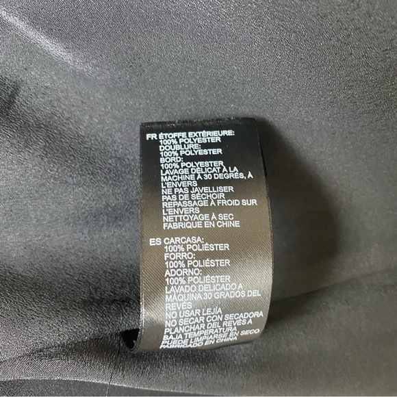 Reiss Louise Ditsy Floral Flared Woven Mini Dress Net Trim Multi Color.Sz 6. - Picture 9 of 12